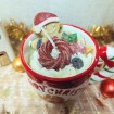 Bougie mug de Noël gourmand - Parfums pain d'épices