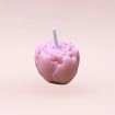 Bougie mini pivoine - rose