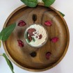 Mini-bougie verrine gourmande - Parfum tiramisu fruits rouges