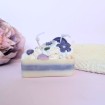 Bougie part de gâteau - Parfum violette