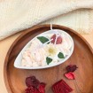 Bougie parfumée goutte - Parfum fruits rouges