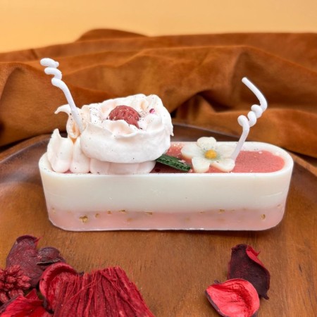Bougie gourmande buchette- Parfum fruits rouges