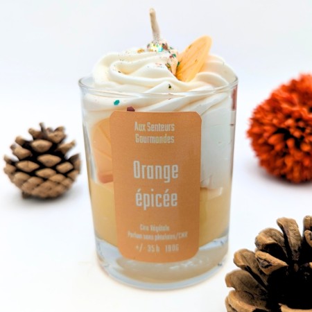 Bougie Chantilly - Orange épicée