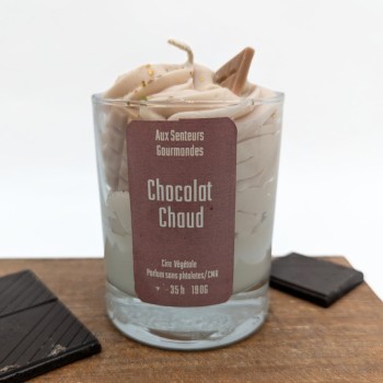 Bougie Chantilly - Chocolat Chaud