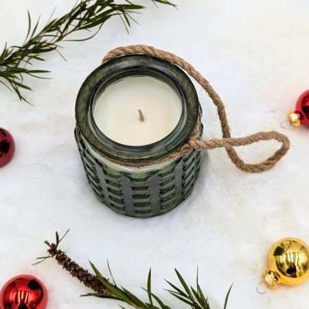 Bougie Lanterne Verte - Sapin