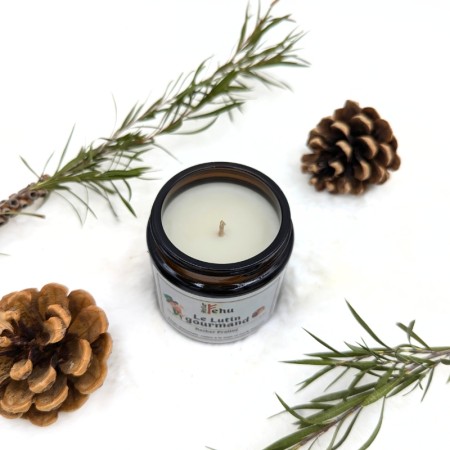 Bougie Lutin Gourmand - Parfum Rocher Praliné