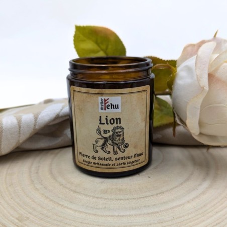 Bougie Astrologique Lion - Parfum Musc