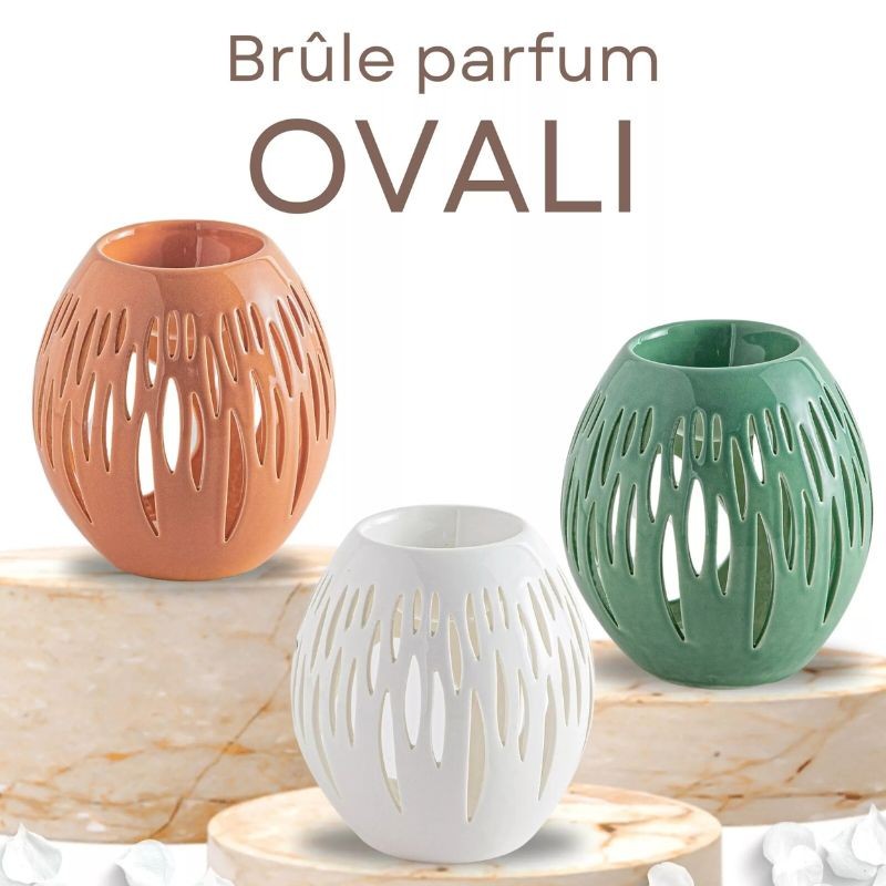 Brûle-parfums céramique - Ovali Brûle-parfums céramique - Ovali
