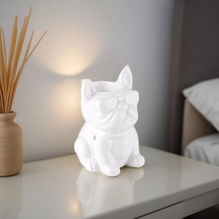 Brûle-parfums céramique - Bouledogue