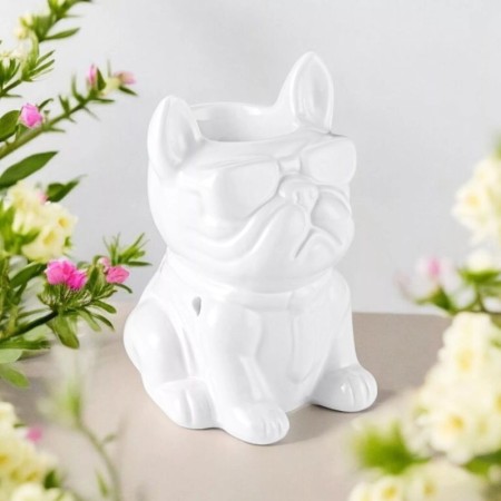 Brûle-parfums céramique - Bouledogue
