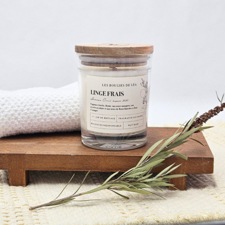 Petite Bougie Classique - Parfum Linge frais