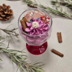 Bougie Verre à Pied - Parfum Vin Chaud Bougie Verre à Pied - Parfum Vin Chaud