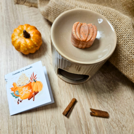 Fondant citrouille (21g) - Parfum tartelette à la citrouille