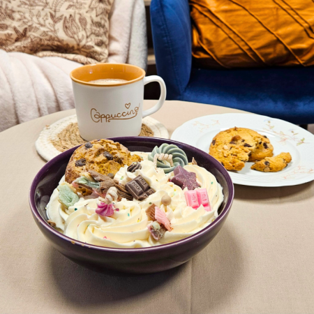 Bougie dessert gourmand - Parfum cookies chocolat