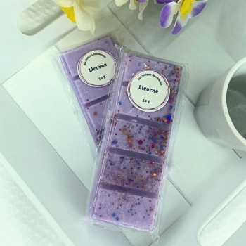 Fondant tablette licorne parfumée - Parfum violette sucrée