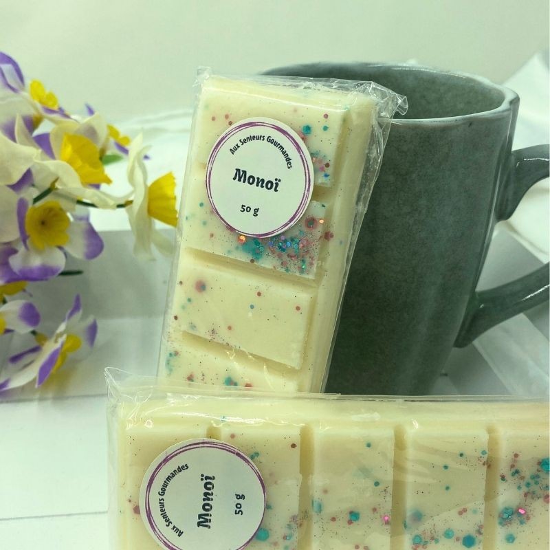Fondant tablette parfumée - Parfum monoï Fondant tablette parfumée - Parfum monoï