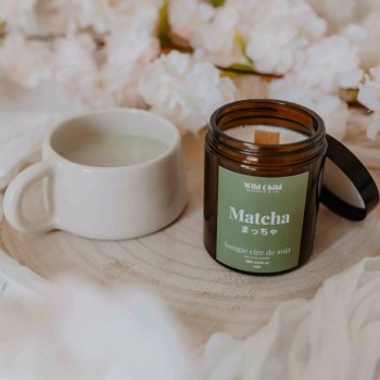 Bougie naturelle - Parfum Matcha