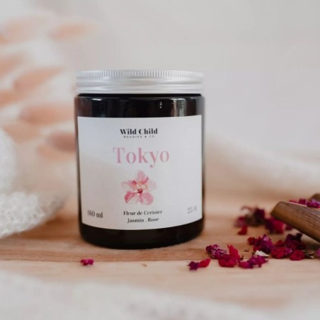Bougie naturelle Tokyo - fleur de cerisier
