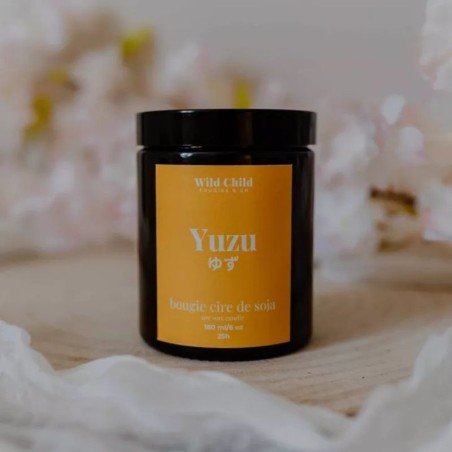 Bougie naturelle - Parfum Yuzu
