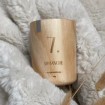 Bougie en bois - Dimanche Off - Parfum magnolia, musc & coton