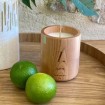 Bougie en bois - Mardi Détox - Parfum yuzu, jasmin & thé vert Bougie en bois - Mardi Détox - Parfum yuzu, jasmin & thé vert