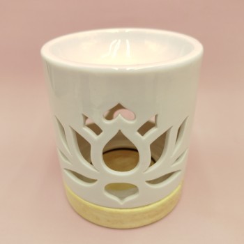 Brûle-parfums céramique - Nénuphar