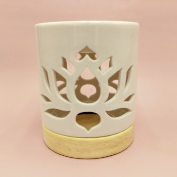 Brûle-parfums céramique - Nénuphar