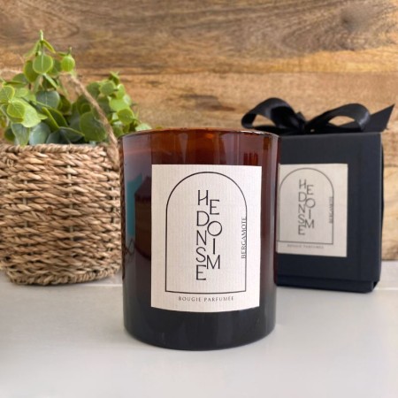 Bougie classique - parfum bergamote