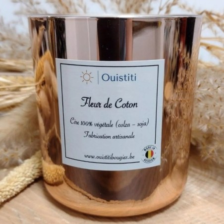 Bougie Classique Rose Gold - Parfum Fleur de Coton