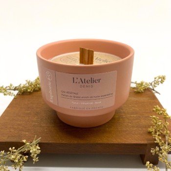 Bougie parfumée "Euphorie" - parfum Citron & Bergamote