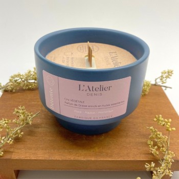 Bougie parfumée "Détente" - parfum Romarin & Lavande