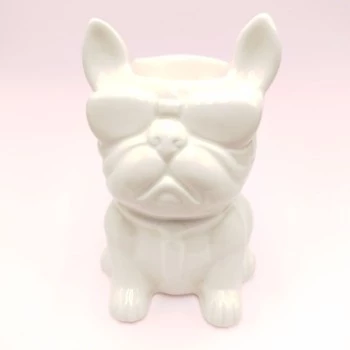 Brûle-parfums céramique - Bouledogue