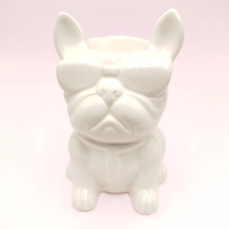 Brûle-parfums céramique - Bouledogue