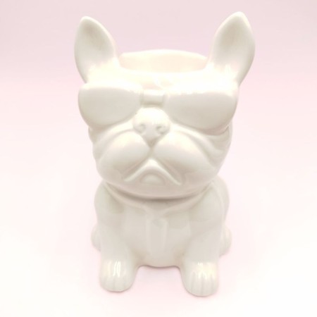 Brûle-parfums céramique - Bouledogue