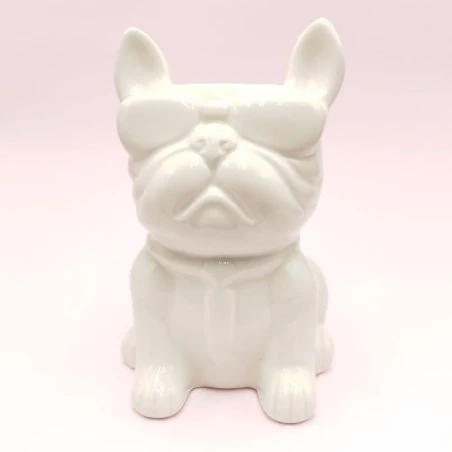 Brûle-parfums céramique - Bouledogue
