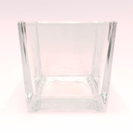 Photophore en verre - Carré2