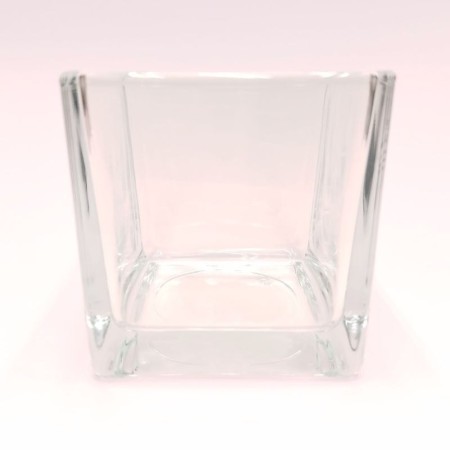 Photophore en verre - Carré2