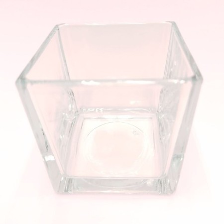 Photophore en verre - Carré