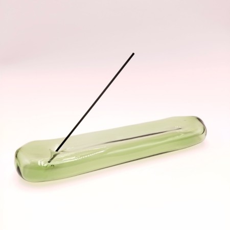 Porte Encens Décoratif Long - Vert