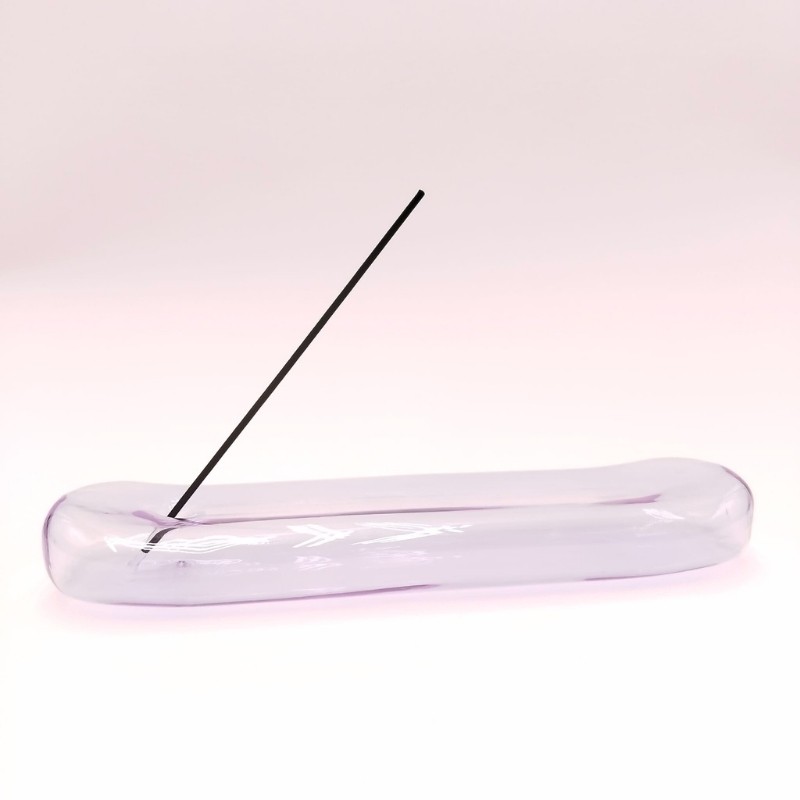 Porte Encens Décoratif Long - Couleur Violet