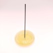 Porte Encens Décoratif Rond - Couleur Jaune