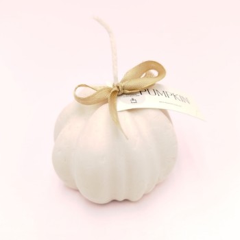 Petite bougie Citrouille - Parfum Cèdre et Bois de Santal
