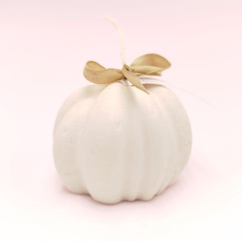 Petite bougie Citrouille - Parfum Cèdre et Bois de Santal
