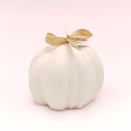 Petite bougie Citrouille - Parfum Cèdre et Bois de Santal