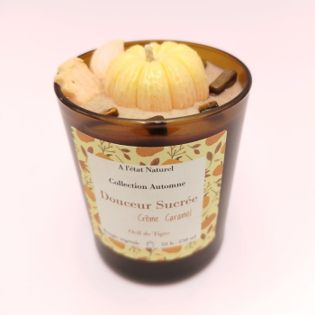 Bougie Douceur Sucrée - Parfum Crème Caramel