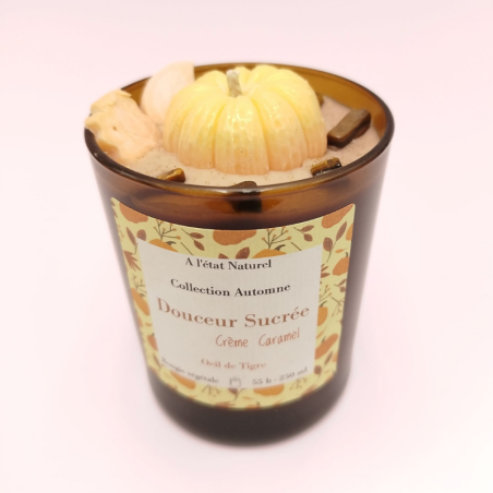 Bougie Douceur Sucrée - Parfum Crème Caramel
