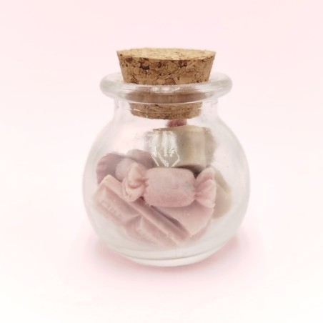 Fiole de Mini-Fondants - Parfum Pomme d'Amour