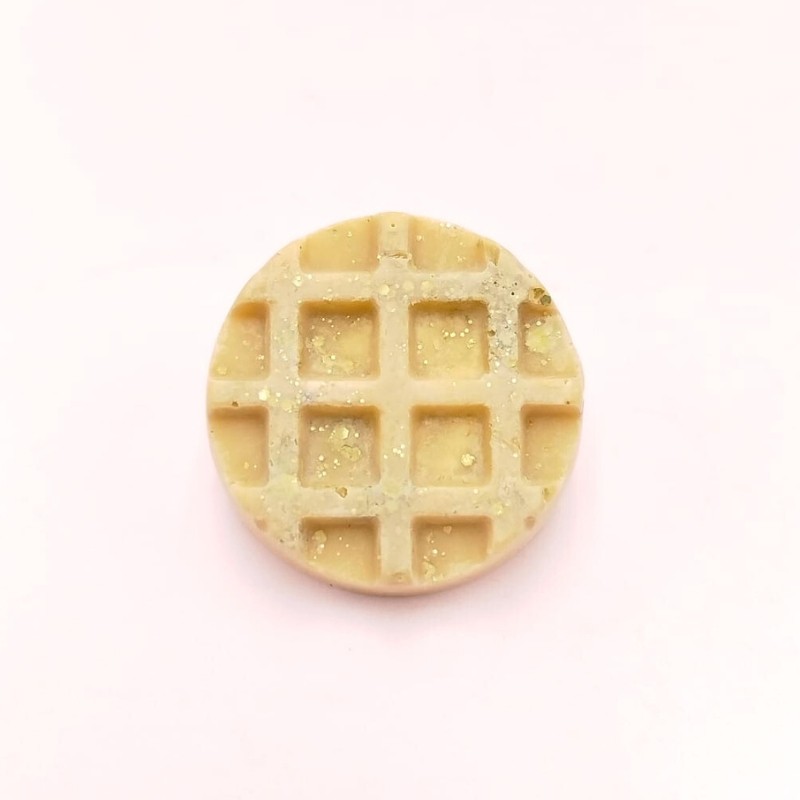 Fondant petite gaufre ronde - La petite bretonne (9g) - Parfum caramel au beurre salé Fondant petite gaufre ronde - La petite bretonne (9g) - Parfum caramel au beurre salé