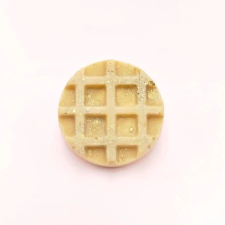 Fondant petite gaufre ronde - La petite bretonne (9g) - Parfum caramel au beurre salé