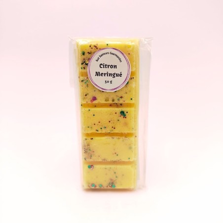 Fondant tablette parfumé citron meringué
